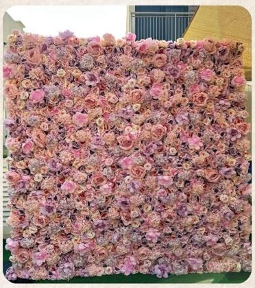 Blush Pink flower wall